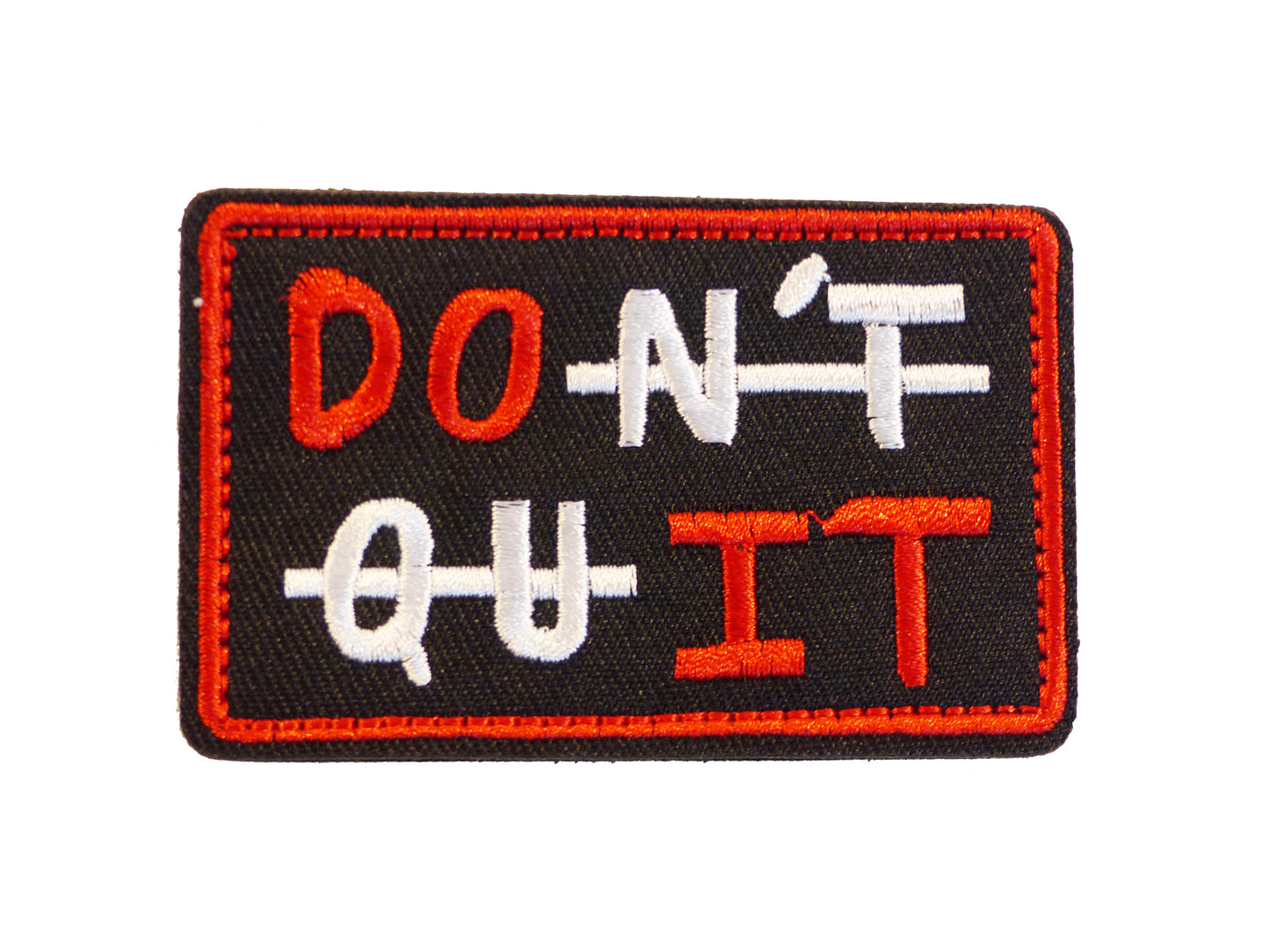 Klittenband patch Don't Quit