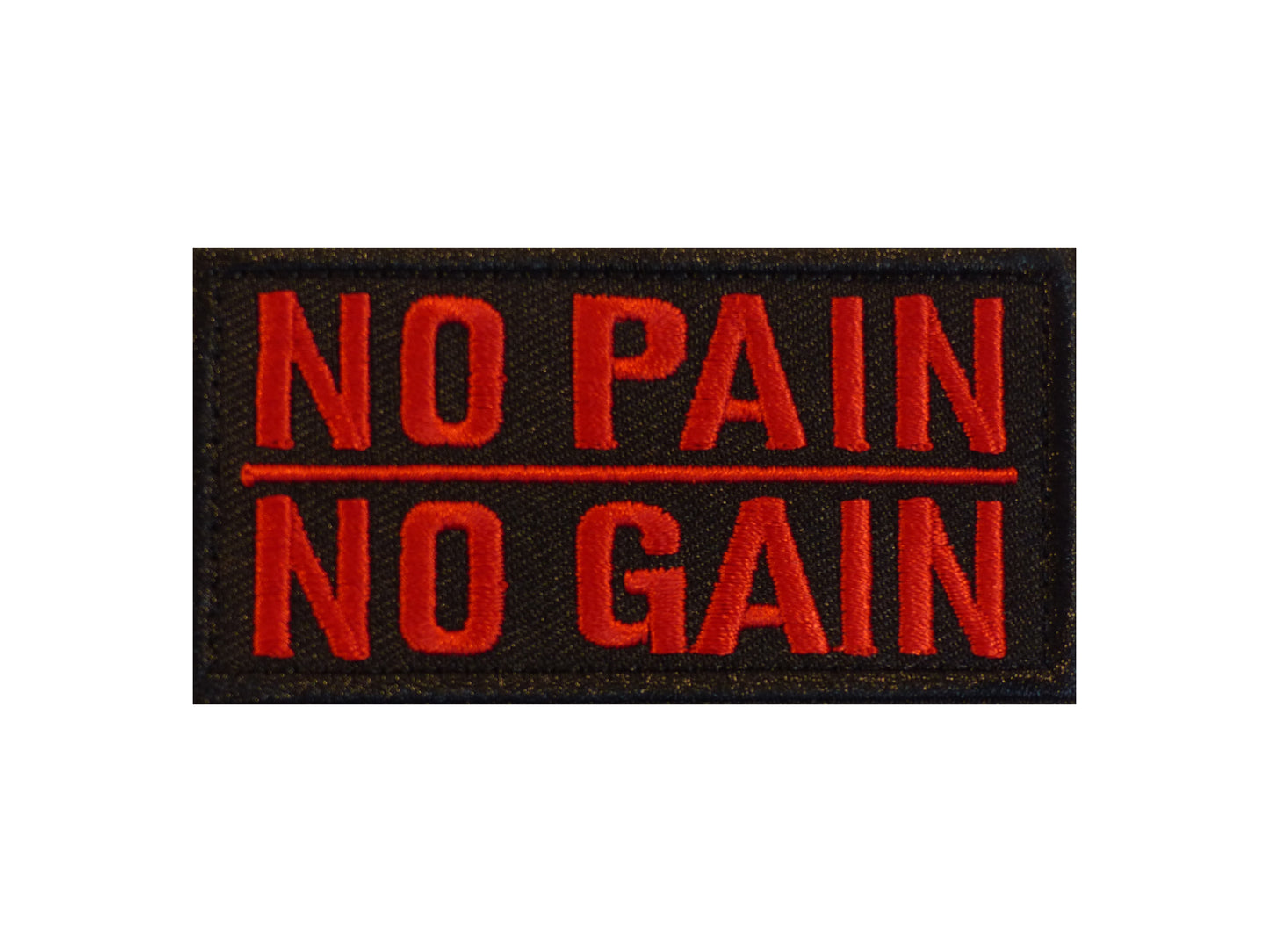 Klittenband Patch No Pain No Gain