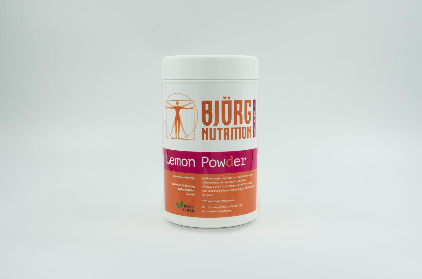 Björg Nutrition Post Work-out Dames