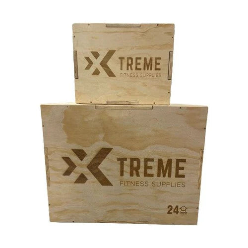 Fitness Houten Plyo Box 3-in-1 set klein & groot