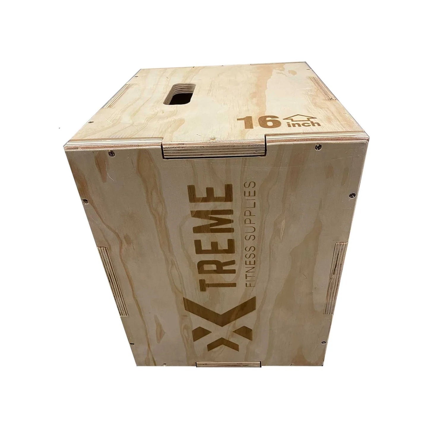Houten Plyo Box 3-in-1 - Klein - 40 x 45 x 50 cm
